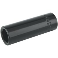 Loops 17mm Forged Deep Impact Socket - 1/2 Inch Sq Drive Chrome Vanadium Wrench Socket
