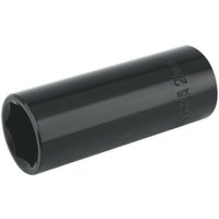 Loops 21mm Forged Deep Impact Socket - 1/2 Inch Sq Drive Chrome Vanadium Wrench Socket