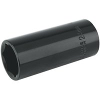 Loops 24mm Forged Deep Impact Socket - 1/2 Inch Sq Drive Chrome Vanadium Wrench Socket