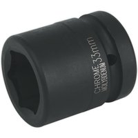 Loops 33mm Forged Impact Socket - 1 Inch Sq Drive - Chromoly Impact Wrench Socket