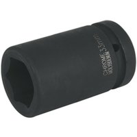 Loops 33mm Forged Deep Impact Socket - 1 Inch Sq Drive - Chromoly Wrench Socket