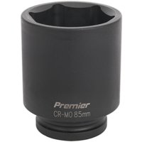 Loops 85mm Forged Deep Impact Socket - 1 Inch Sq Drive - Chromoly Wrench Socket