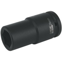 Loops 24mm Forged Deep Impact Socket - 3/4 Inch Sq Drive - Chromoly Wrench Socket