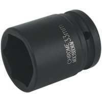 Loops 33mm Forged Impact Socket - 3/4 Inch Sq Drive - Chromoly Impact Wrench Socket