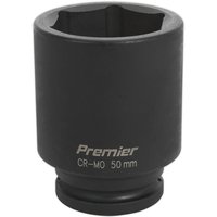 Loops 50mm Forged Deep Impact Socket - 3/4 Inch Sq Drive - Chromoly Wrench Socket