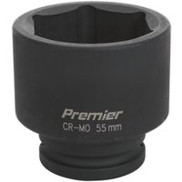 Loops 55mm Forged Impact Socket - 3/4 Inch Sq Drive - Chromoly Impact Wrench Socket