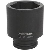 Loops 55mm Forged Deep Impact Socket - 3/4 Inch Sq Drive - Chromoly Wrench Socket