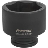 Loops 60mm Forged Impact Socket - 3/4 Inch Sq Drive - Chromoly Impact Wrench Socket