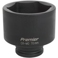 Loops 70mm Forged Deep Impact Socket - 3/4 Inch Sq Drive - Chromoly Wrench Socket