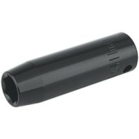 Loops 11mm Forged Deep Impact Socket - 3/8 Inch Sq Drive Chrome Vanadium Wrench Socket