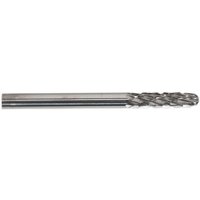 Loops 3 PACK - 3mm Micro Carbide Burr Ball Nose Cylinder Bits - Rotary Flash Removing