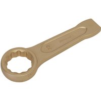 Loops 50mm Ring End Slogging Spanner - Non-Sparking - Short Profile Striking End