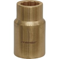 Loops 13mm Non-Sparking WallDrive Socket - 1/2" Square Drive - Beryllium Copper