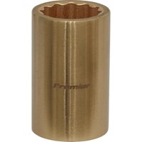 Loops 17mm Non-Sparking WallDrive Socket - 1/2" Square Drive - Beryllium Copper