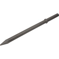 Loops 620mm Impact Breaker Point - 1 & 1/4" Hex Shank - Demolition Breaker Chisel in Metallics