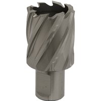 Loops 33mm x 25mm Depth Rotabor Cutter - M2 Steel Annular Metal Core Drill 19mm Shank in Metallics