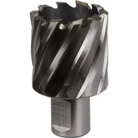 Loops 37mm x 25mm Depth Rotabor Cutter - M2 Steel Annular Metal Core Drill 19mm Shank in Metallics