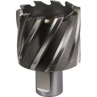 Loops 44mm x 25mm Depth Rotabor Cutter - M2 Steel Annular Metal Core Drill 19mm Shank in Metallics
