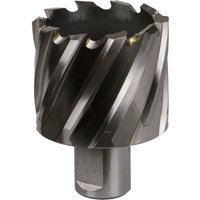 Loops 45mm x 25mm Depth Rotabor Cutter - M2 Steel Annular Metal Core Drill 19mm Shank in Metallics