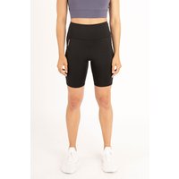 Luke 1977 Women's Impact Cycle Shorts in Jet Black | Size: Small