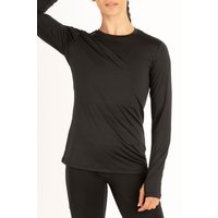 Luke 1977 Women's Long Core Long Sleeve T-shirt in Jet Black | Size: 2XS