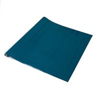 D-C-Fix Glossy Petrol Blue 45cm x 1m Self-adhesive Vinyl Wrap for Doors & Furniture | Size: 675mm x 2000mm