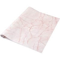 Sticky Back Plastic Marble Pink Kitchen Self-adhesive Vinyl Wrap for Cupboards, Doors and Worktops 67.5cm x 1m - d-c-fix