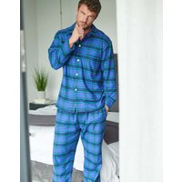 "Midnight" Tartan Brushed Cotton Pyjama Set