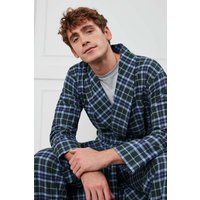 Jura Tartan Brushed Cotton Dressing Gown