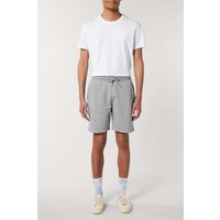 "Heather Grey" Relax Jersey Shorts Light Grey