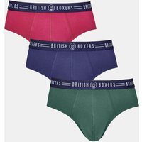 Pack Three "Heritage" Briefs Mid