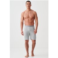 "Grey Marl" Bamboo Sleep Shorts