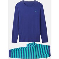 "Vivid Green" Stripe Bamboo Pyjama Set