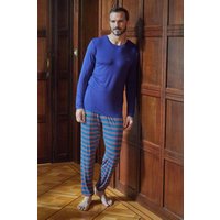 "Orange Squash" Stripe Bamboo Pyjama Set