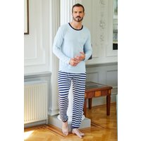 "Maritime" Stripe Bamboo Pyjama Set Mid