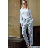"Chalk" Stripe Brushed Cotton Pyjama Trousers