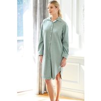 "Moss" Herringbone Brushed Cotton Nightshirt