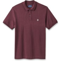 "Aubergine" Logo Polo Shirt