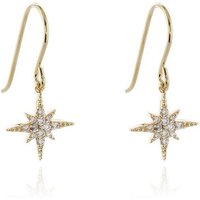 Cachet London Women's Cachet North Star FW Earrings in Metallic Gold