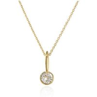 Cachet London Women's Cachet Lara Simply Pendant in Metallic Gold