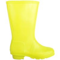 Slip On Florescent Waterproof Rain Welly Wellington Boots 11