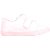 Faux Leather Touch & Close Casual Trainers