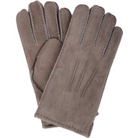SNUGRUGS Men's Chester, Luxury 100% Sheepskin Gloves in Grey | Size: XL