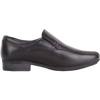 Easy Slip On Smooth Leather Smart Formal School Shoes