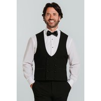 Double Breasted Slim Fit Tuxedo Waistcoat
