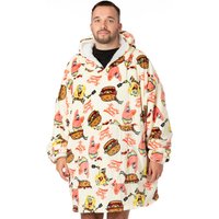SpongeBob SquarePants Blanket Hoodie | White | Official Merch
