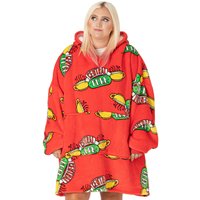 Friends Blanket Hoodie | Red | Official Merch