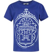 Hotel Transylvania Boy's Kids Short Sleeved T-Shirt (Blue) in Blue | Size: 7-8 Years