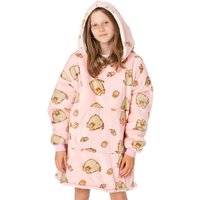 Pusheen Kids Blanket Hoodie (Pink) in Pink