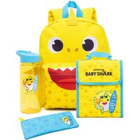 Baby Shark Kids 4 Piece Backpack Set (Multicoloured)